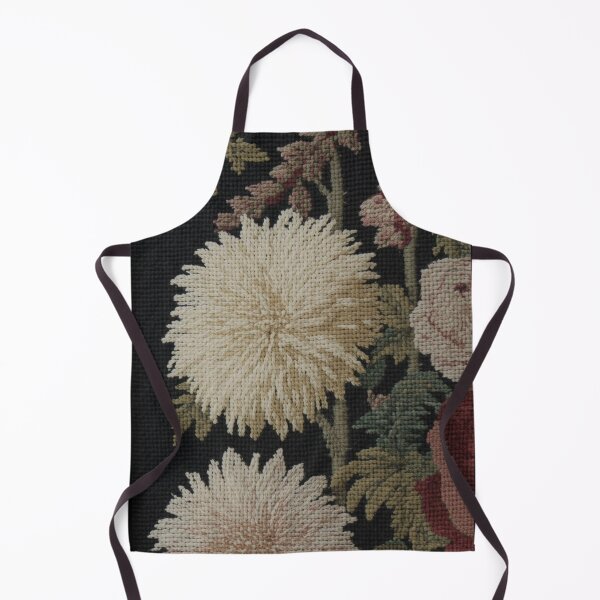 Item preview, Vintage Floral Needlepoint Embroidery Pattern designed and sold by PACS0011.