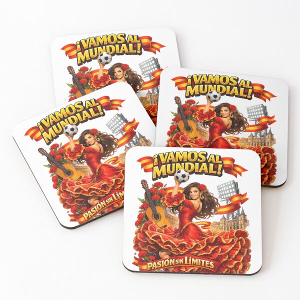 Item preview, Spanish Flamenco Football Fan Shirt – Unique World Cup 2026 Supporter Design designed and sold by Retro Arabica.