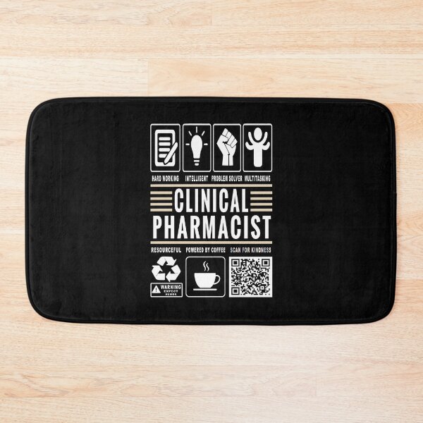 Item preview, Funny Clinical Pharmacist Job Description Icons QR Code designed and sold by MerchMaxxing.