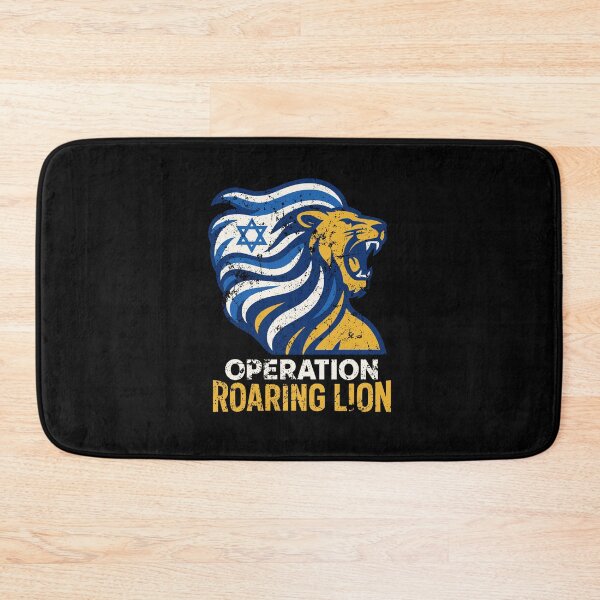 Item preview, Operation Roaring Lion Israel Flag Symbol designed and sold by crouchingpixel.