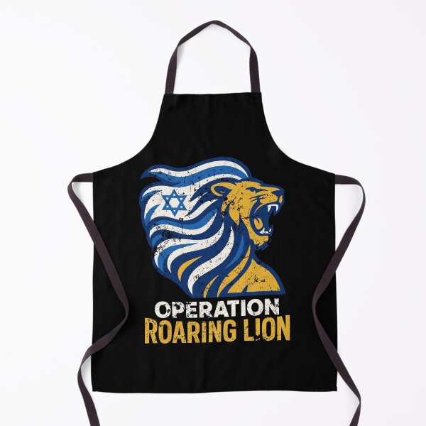 Item preview, Operation Roaring Lion Israel Flag Symbol designed and sold by crouchingpixel.