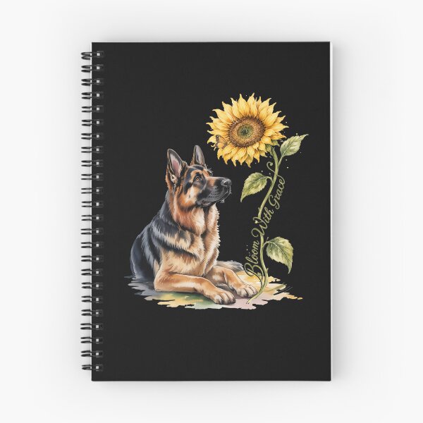 Item preview, German Shepherd Sunflower Bloom With Grace Dog Mom Gift designed and sold by tamdevo1.
