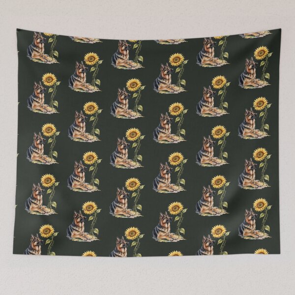 Item preview, German Shepherd Sunflower Bloom With Grace Dog Mom Gift designed and sold by tamdevo1.