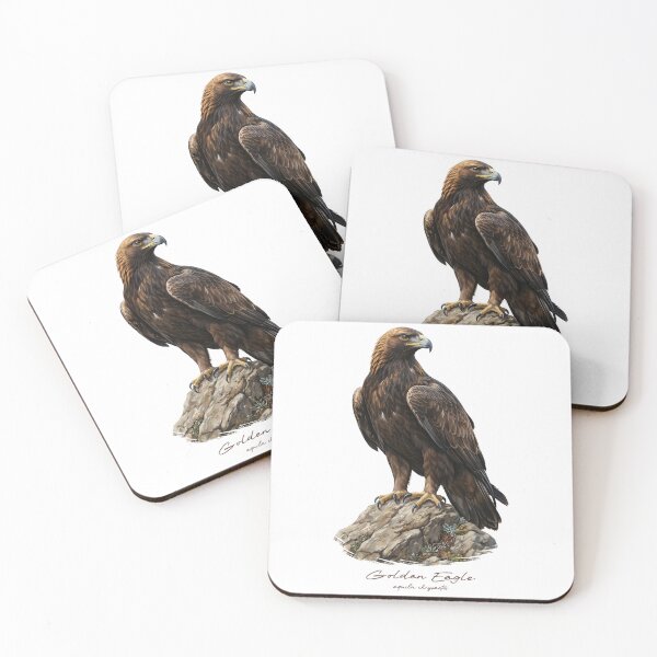 Item preview, Golden Eagle on Rock designed and sold by Takeda-art.