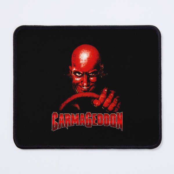 Item preview, Carmageddon Retro Race Game Fan Print With Text designed and sold by Mefixx.