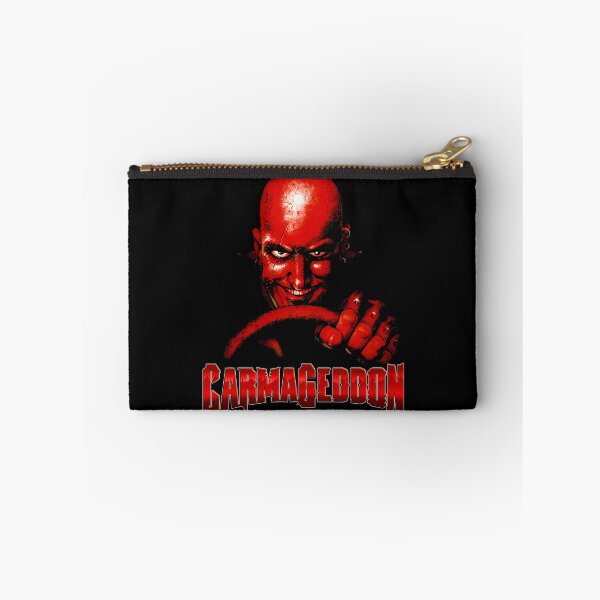 Item preview, Carmageddon Retro Race Game Fan Print With Text designed and sold by Mefixx.