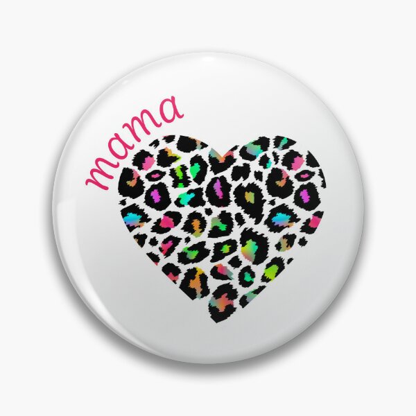 Item preview, Mama Rainbow Leopard Heart - Bold Trendy Mom Gift designed and sold by cabana.space.