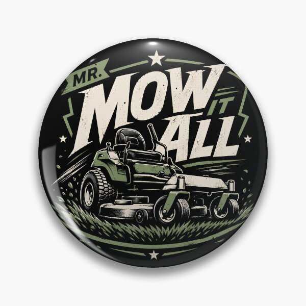 Item preview, Mr. Mow It All Funny Lawn Mower Dad  designed and sold by THREE LITTLE BEANS.