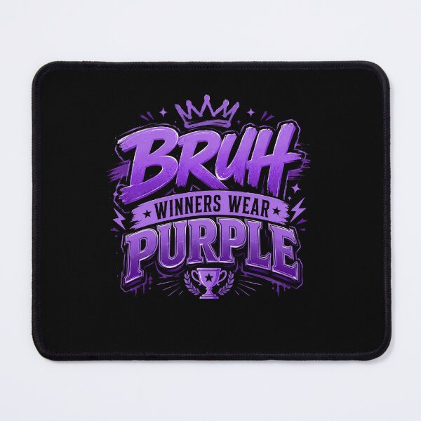 Item preview, Bruh Winners Wear Purple Funny Teacher Kid Field Day Games designed and sold by THREE LITTLE BEANS.