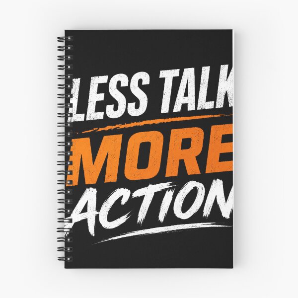 Item preview, Less talk. More action. designed and sold by Spring4art.