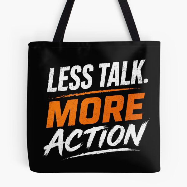 Item preview, Less talk. More action. designed and sold by Spring4art.