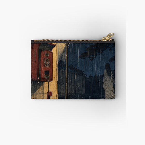 Item preview, The Payphone Call - Vintage Ukiyo-e Japanese Ghost Woodblock Art designed and sold by bapupa.
