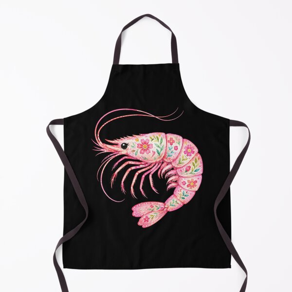 Item preview, Floral Shrimp Watercolor designed and sold by DesignerKha.