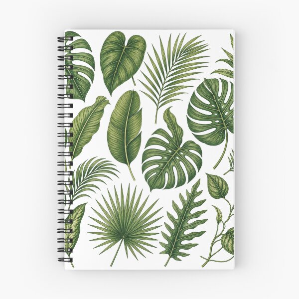 Item preview, Tropical Green Leaves Collection | Monstera Palm Banana Botanical Illustration designed and sold by DreamPixelPrint.