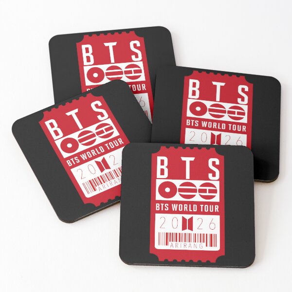 Item preview, Arirang ticket on black  designed and sold by Aakanksha97.