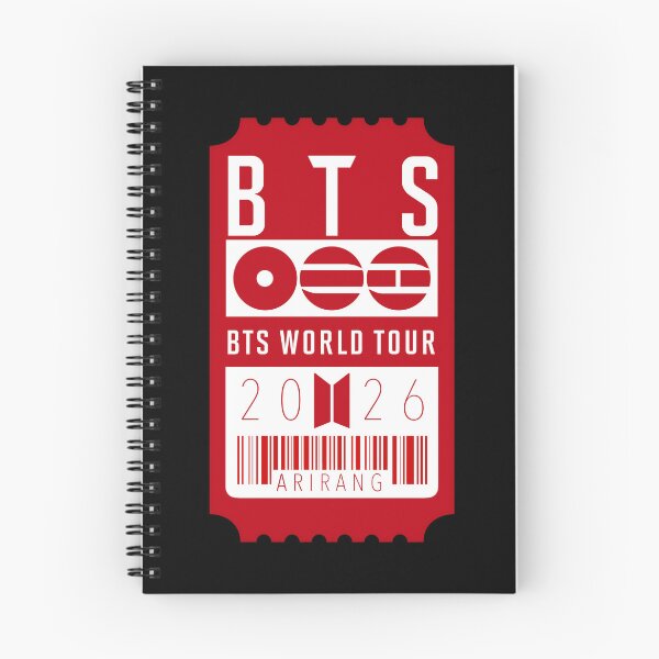 Item preview, Arirang ticket on black  designed and sold by Aakanksha97.