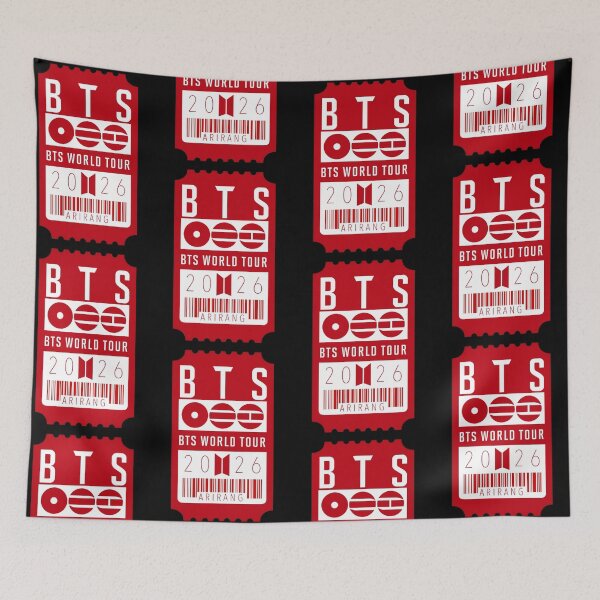Item preview, Arirang ticket on black  designed and sold by Aakanksha97.