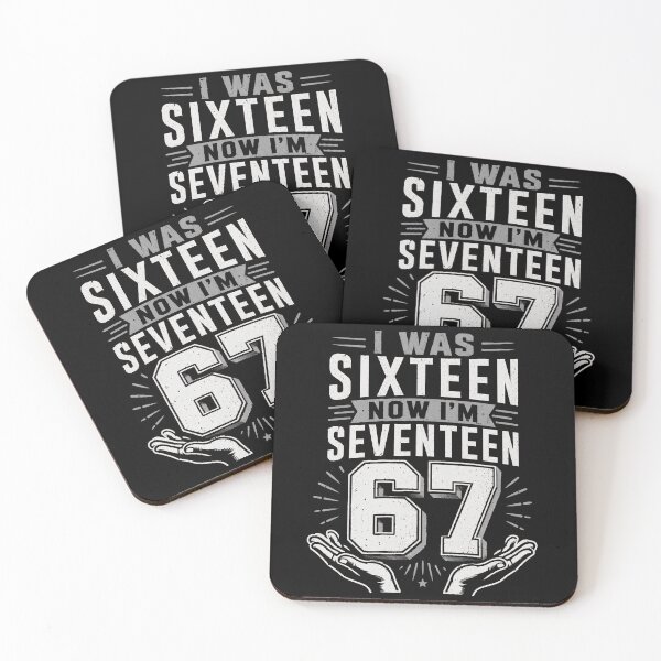 Item preview, I Was Sixteen Now I’m Seventeen 67 Birthday Funny designed and sold by THREE LITTLE BEANS.