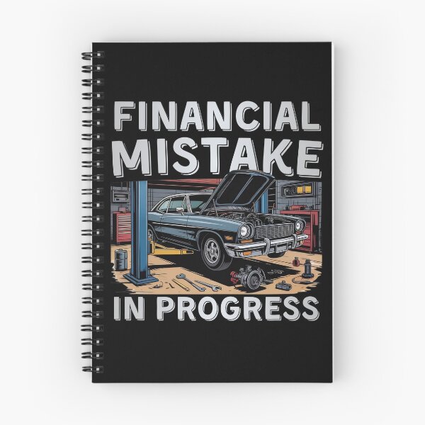 Item preview, Financial Mistake In Progress Garage Project Car Design designed and sold by PROPera-design.