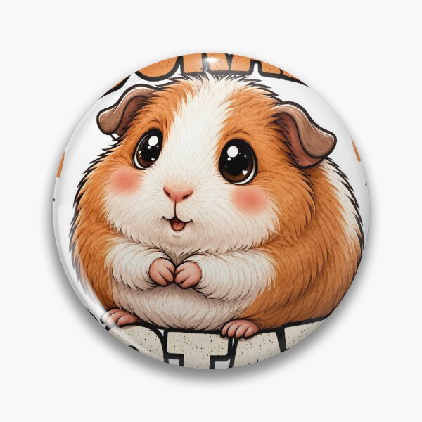 Item preview, Cute Kawaii Adorable Potato Guinea Pig designed and sold by BytesSize.