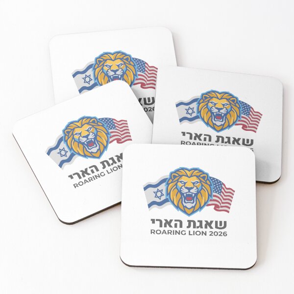 Item preview, USA Israel Flag Lion Of Judah Symbol designed and sold by crouchingpixel.