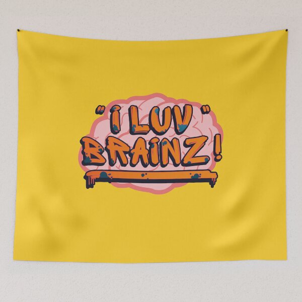 Item preview, Zombie I Luv Brainz designed and sold by BlueRockDesigns.