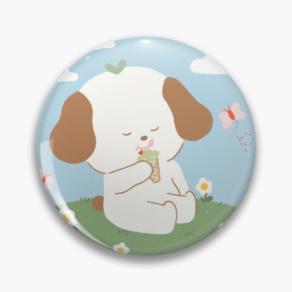Item preview, Puppy and the Magical Clover Ice Cream designed and sold by cozydaily.