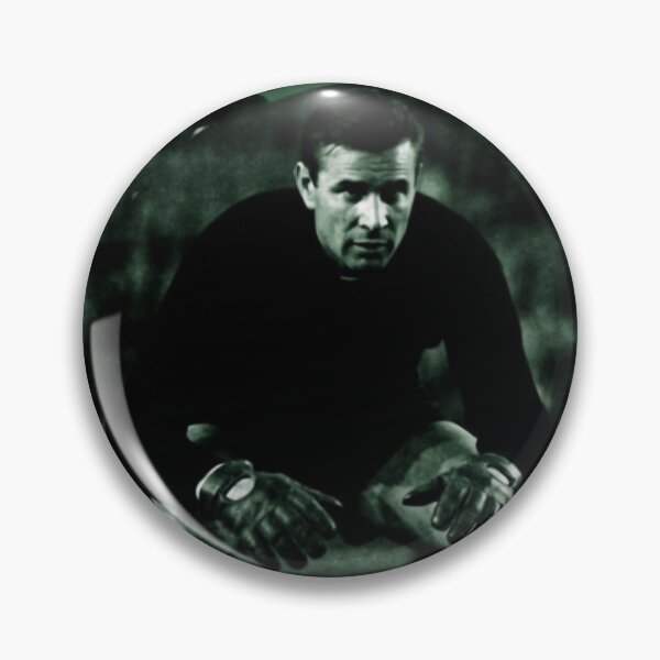 Item preview, Lev Yashin The Black Spider Cult Hero Poster designed and sold by VintageSocArt.