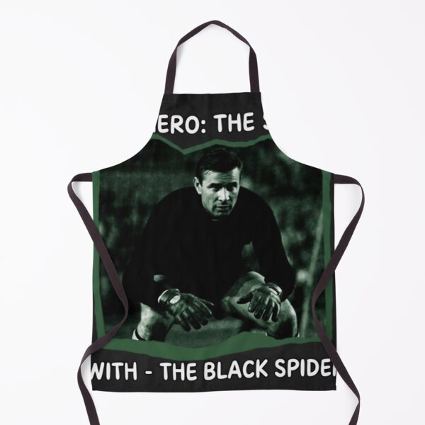 Item preview, Lev Yashin The Black Spider Cult Hero Poster designed and sold by VintageSocArt.
