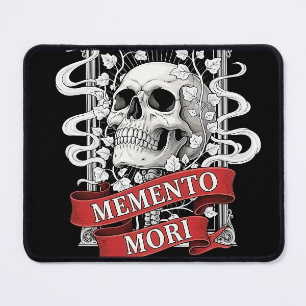 Item preview, Memento Mori Skull Frame with Dead Leaves designed and sold by nuel-art.