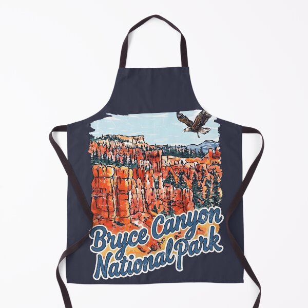 Item preview, Bryce Canyon National Park Colorful Landscape Cute Hawk designed and sold by HowToCanadian.