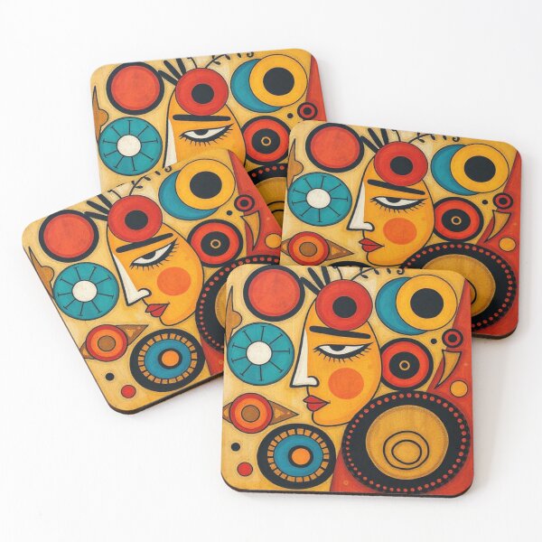 Item preview, Multicolor Picassian Illustration designed and sold by RAISC.