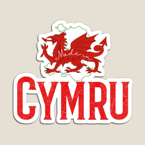 Item preview, Made in Wales Graphic  designed and sold by mowsdesigns.