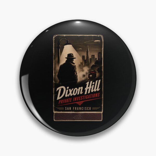 Item preview, Dixon Hill Detective Matchbook designed and sold by agearb.