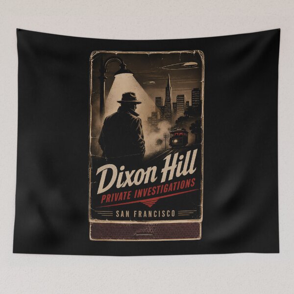 Item preview, Dixon Hill Detective Matchbook designed and sold by agearb.