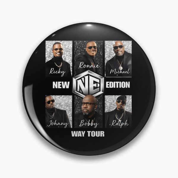 Artikelvorschau, New Edition Glitter Konzerttour 2026 Grafik entworfen und verkauft von Mefixx.