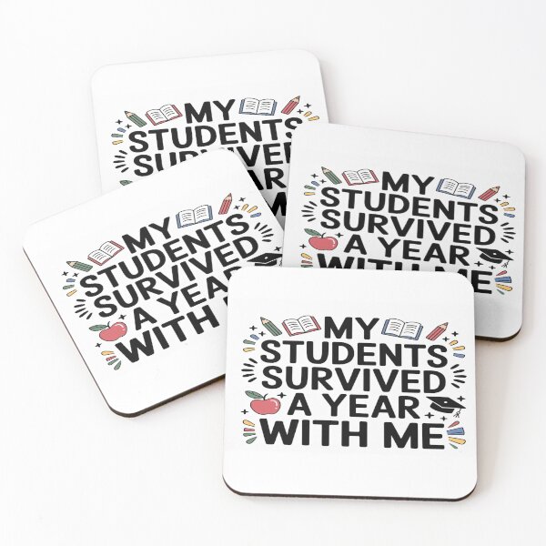 Item preview, My Students Survived A year With Me designed and sold by PablitoErgoSum.