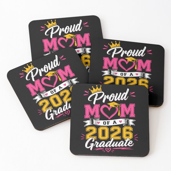 Item preview, Proud Mom of a 2026 Graduate Graduation Mom designed and sold by THREE LITTLE BEANS.