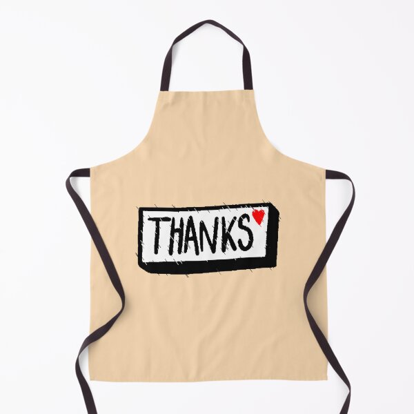 Item preview, Thanks Red Heart Thank You Gratitude Minimalist Aesthetic designed and sold by AstronautMerch.