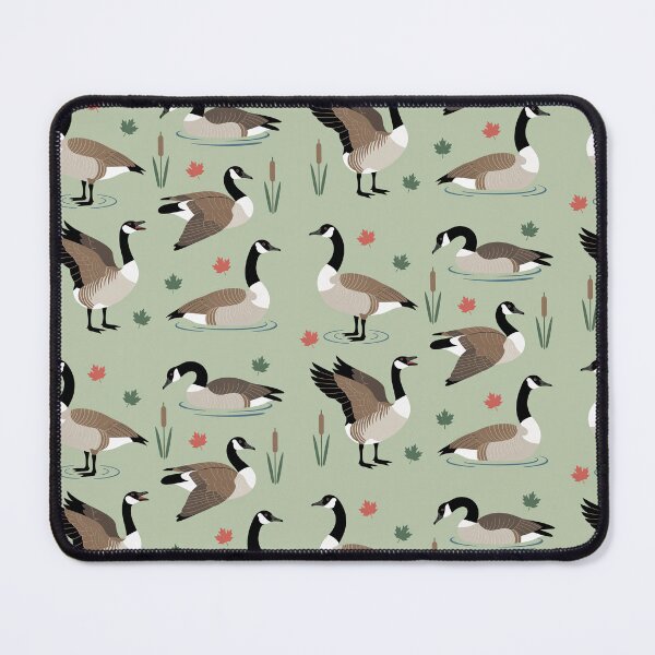 Item preview, Canadian Geese Seamless Pattern Nature Design designed and sold by cabana.space.