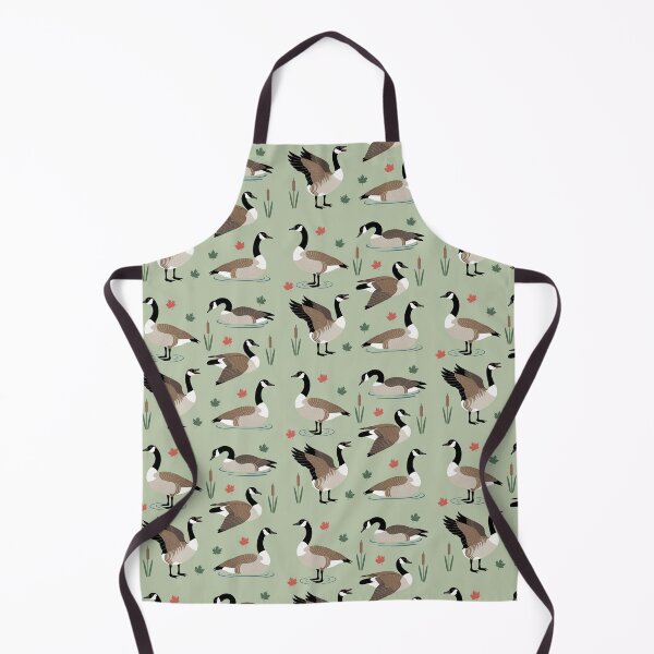 Item preview, Canadian Geese Seamless Pattern Nature Design designed and sold by cabana.space.