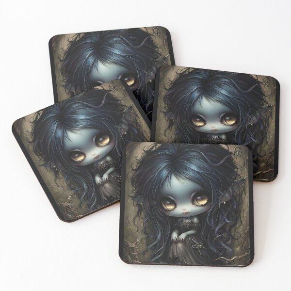 Item preview, Black Annis Witch | Gothic Horror Folklore designed and sold by InkAndGloom.