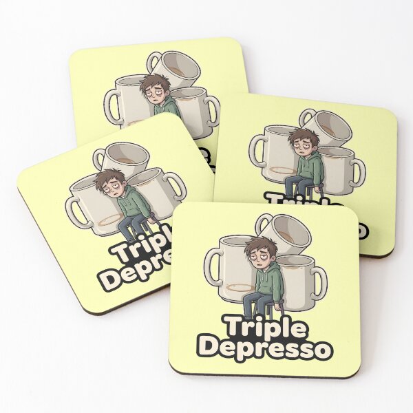 Item preview, Triple Depresso - For True Enthusiasts designed and sold by Wennity.