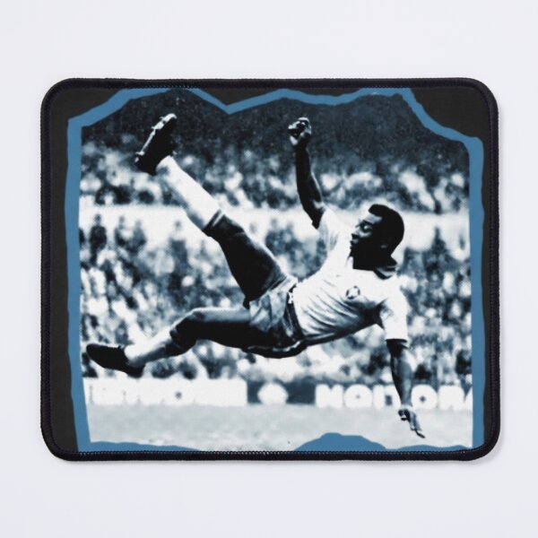 Item preview, Pele Bicycle Kick Maestro Vintage designed and sold by VintageSocArt.