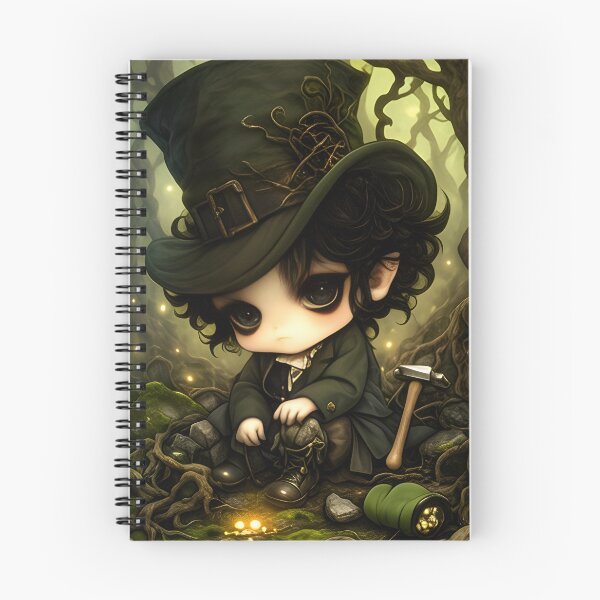 Item preview, Creepy Cute Leprechaun | Irish Folklore Art designed and sold by InkAndGloom.