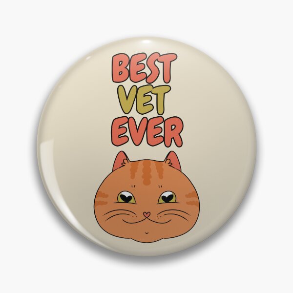 Item preview, BEST VET EVER Ginger Cat designed and sold by HugSomeNettles.