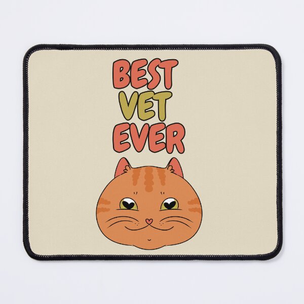 Item preview, BEST VET EVER Ginger Cat designed and sold by HugSomeNettles.