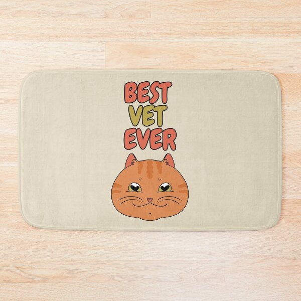 Item preview, BEST VET EVER Ginger Cat designed and sold by HugSomeNettles.