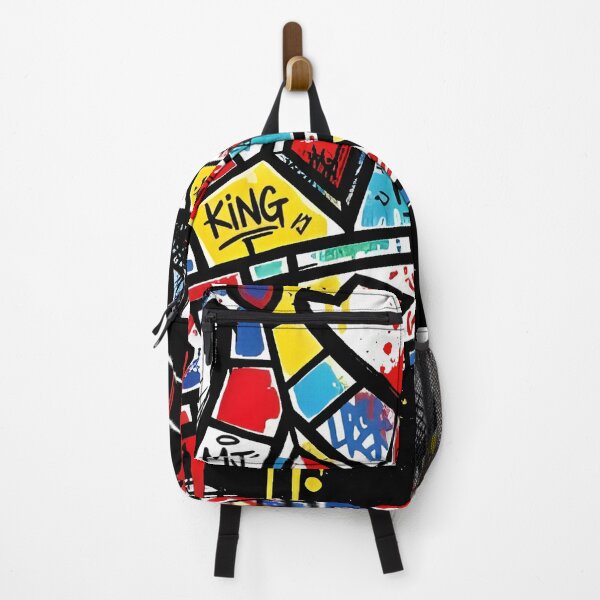 Item preview, The King’s Crown - Graffiti Mosaic Splatter designed and sold by Dhenin Studio.