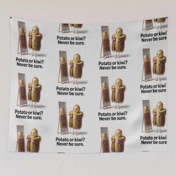 Item preview, Potato or kiwi? Never be sure. designed and sold by PablitoErgoSum.